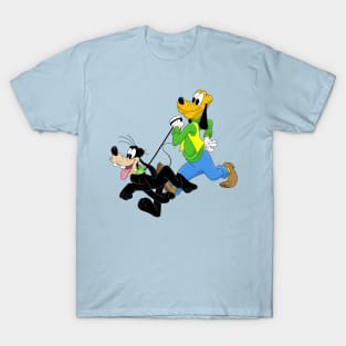 Goofy and Pluto Freaky Friday T-Shirt